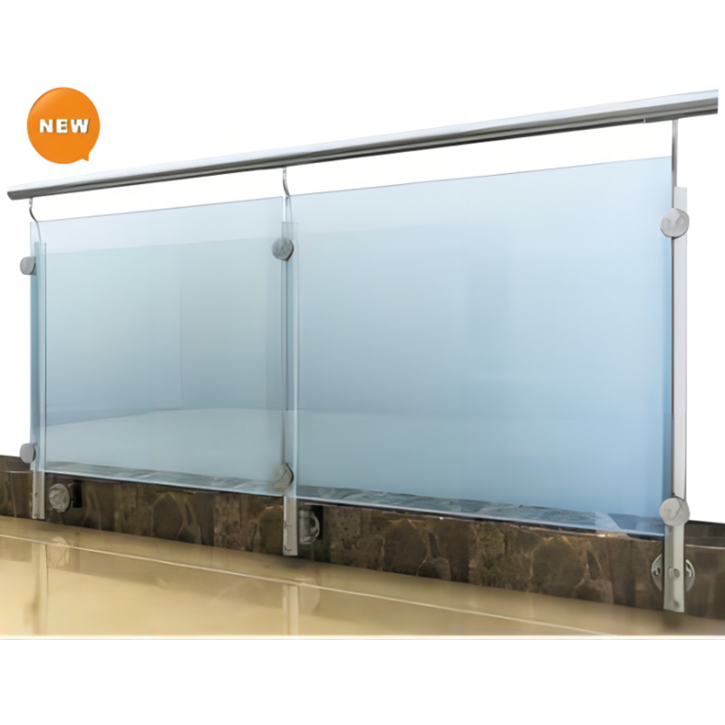 baluster glass railing