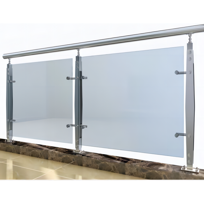 Aluminum glass railing
