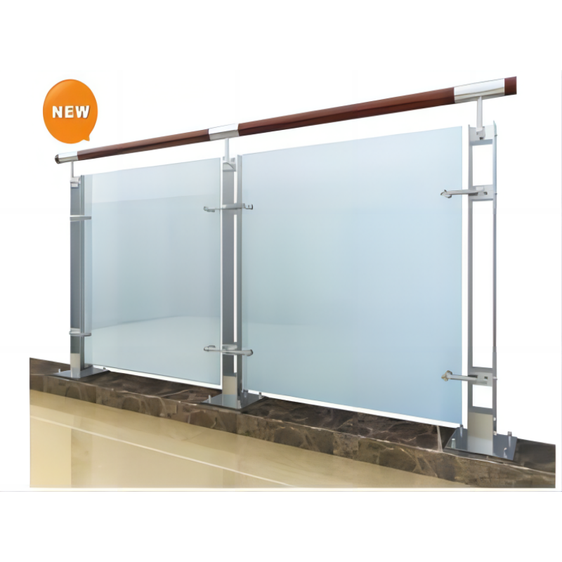 Stainless Steel Post Glass Railing