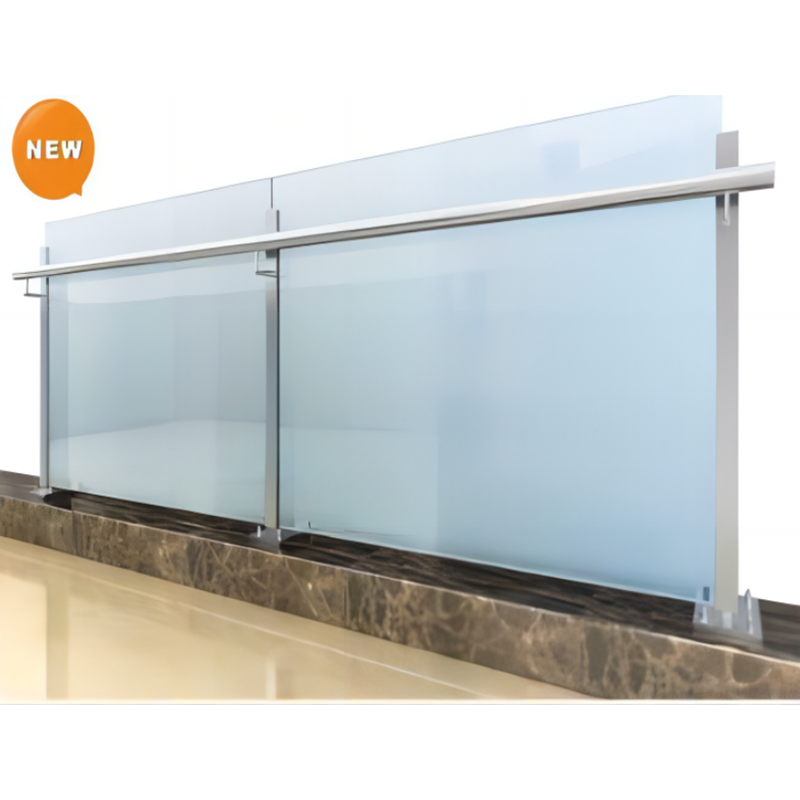 mounted supported handrail guardrail