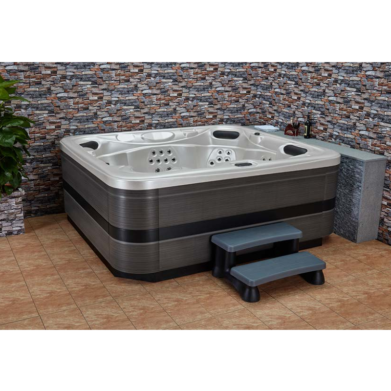 luxury spa garden hottub