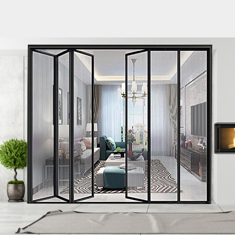 slim aluminum folding door