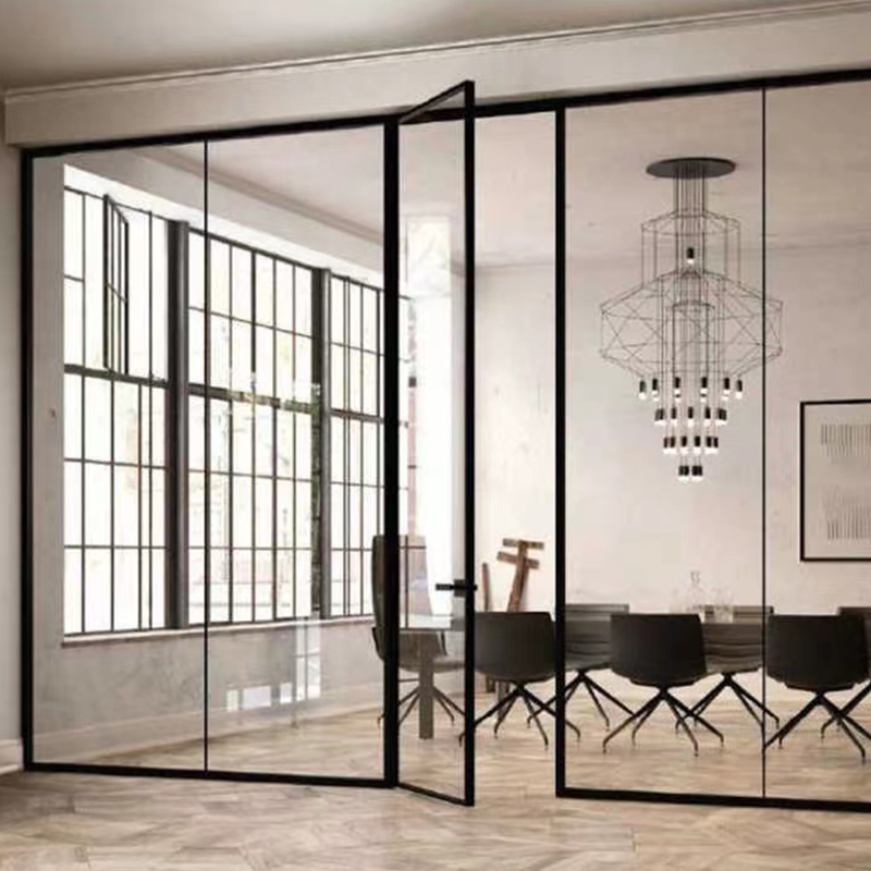 Meeting room partition door
