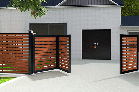 Eletric Folded Swing Gate
