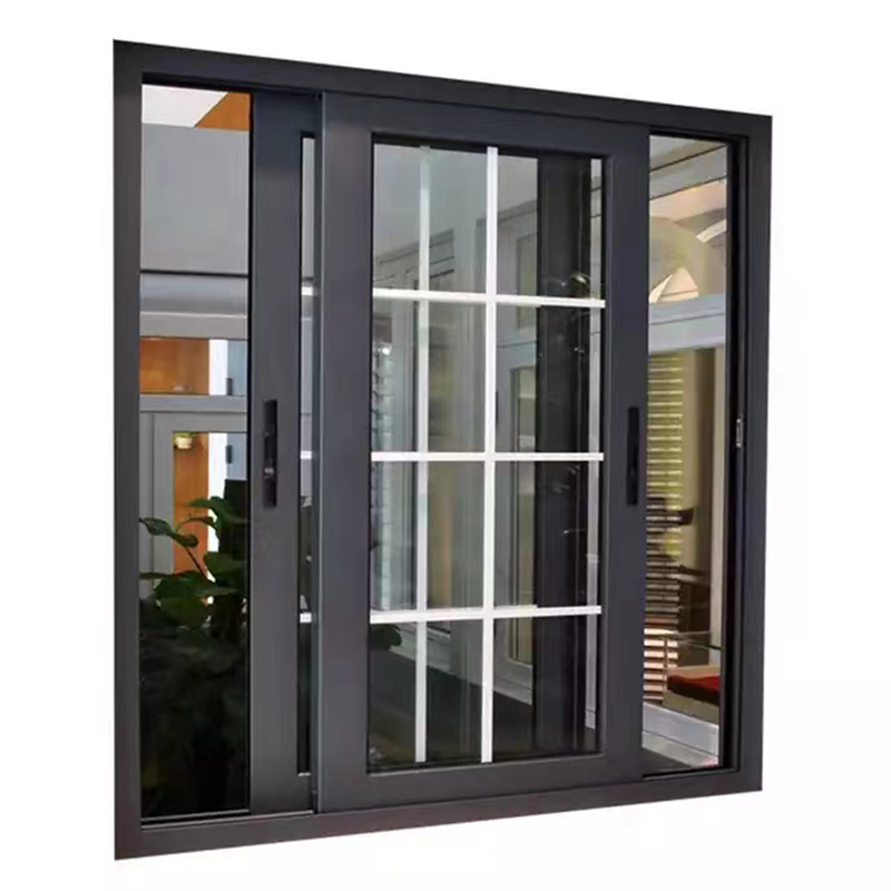 Double Glazing Aluminum Glass Sliding Windows