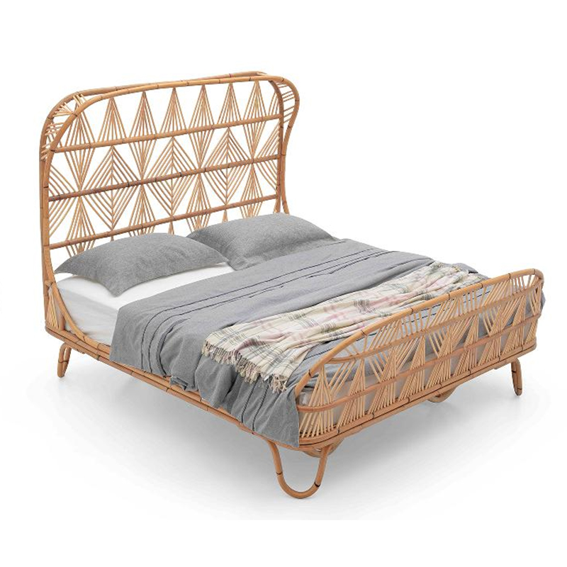   Rattan Bed