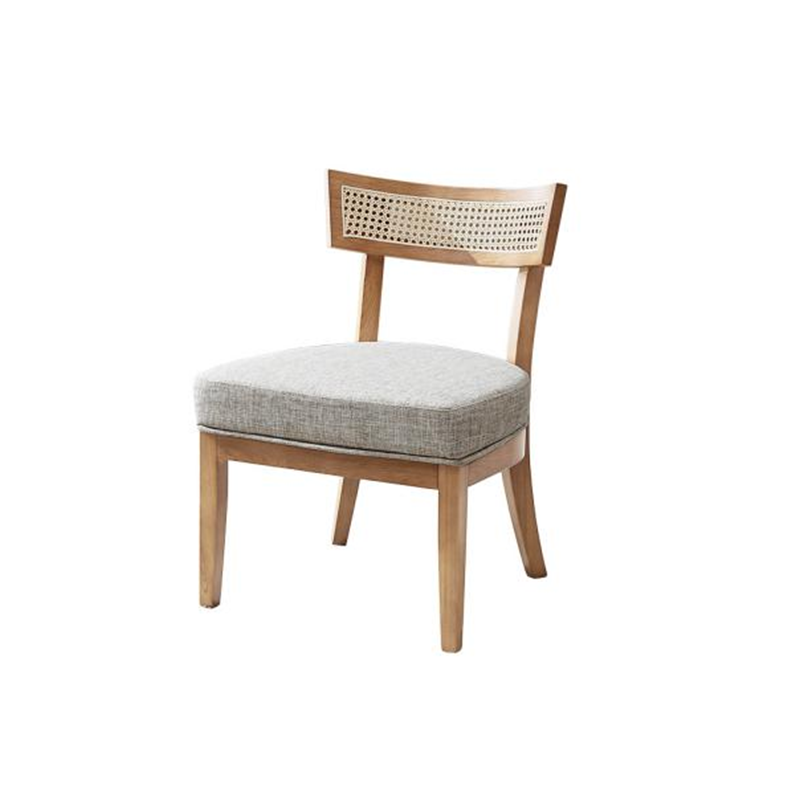 Rattan Backrest Dining Accent Chair