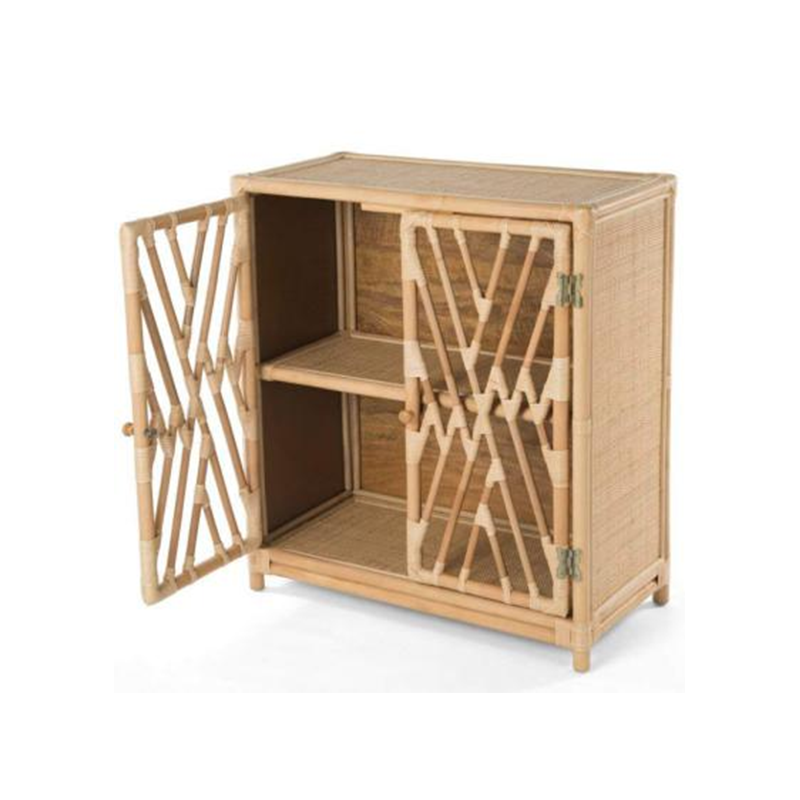 Aparador spider rattan cabinet