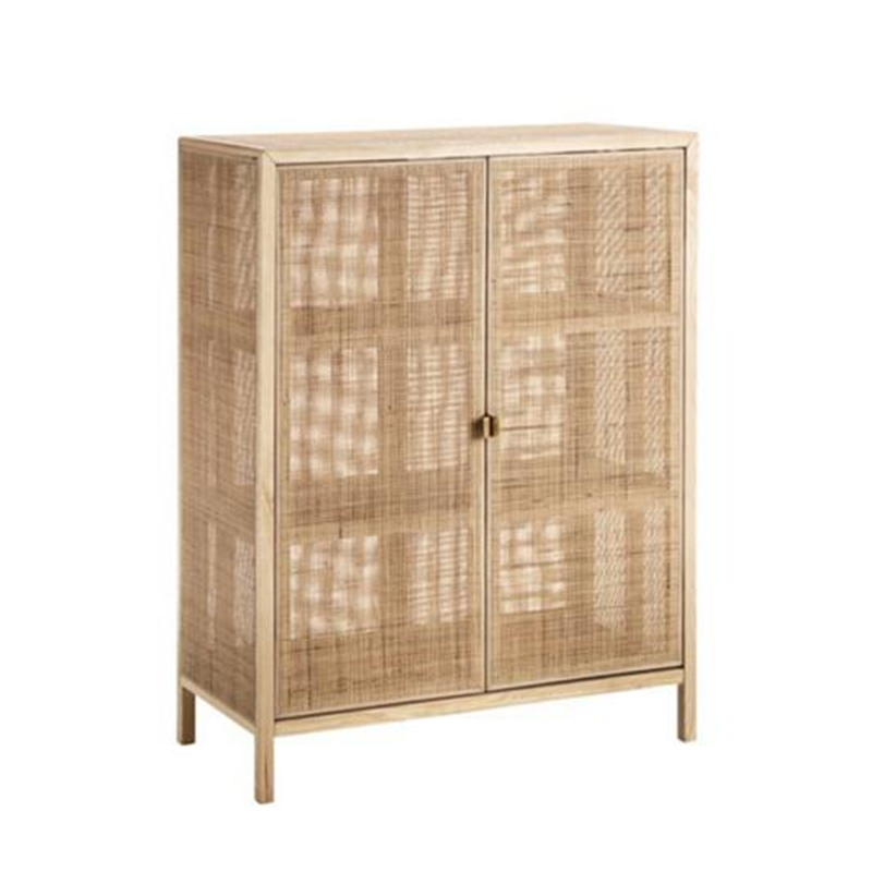 Natural Cabinet/Rattan Storage