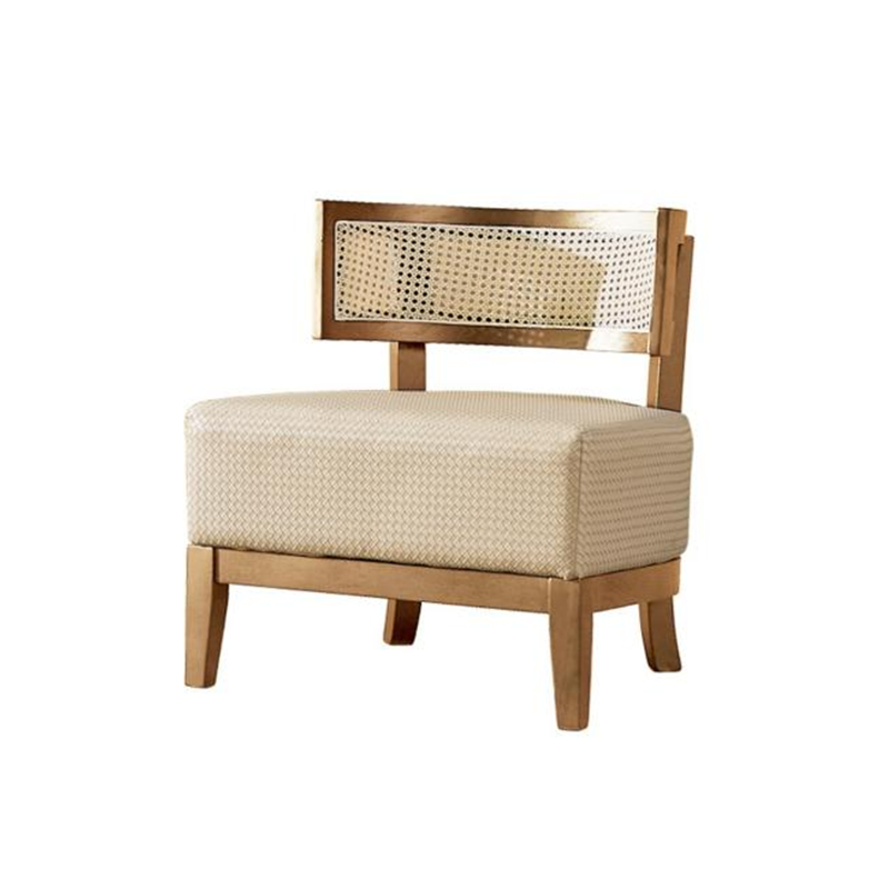 Weaving Rattan Solid Wood Chair