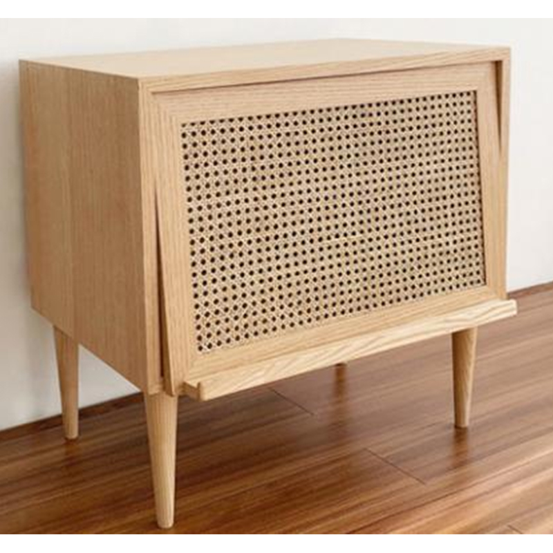 Woven Rattan Stool 