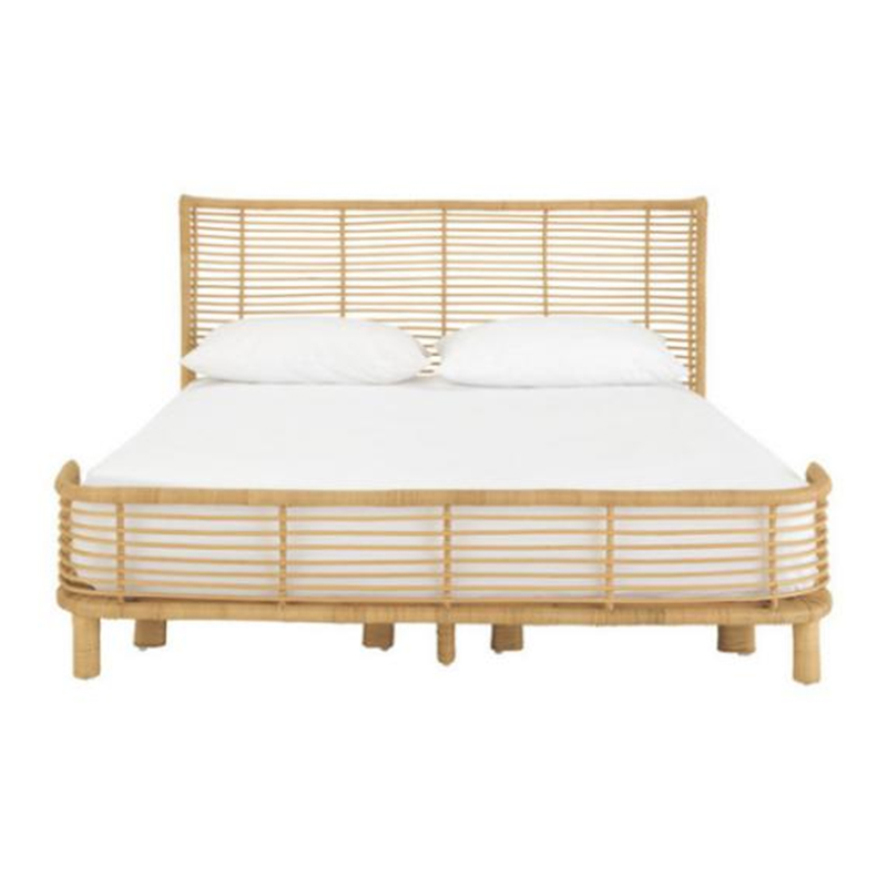 Double Rattan Bed Frame
