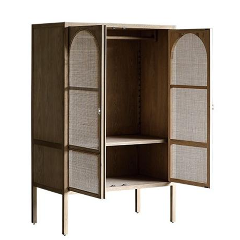 Rattan Clothes Cabinet