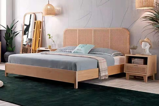 Rattam Bed And Bench