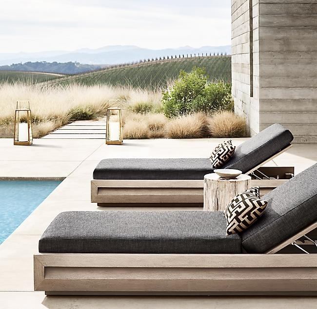 Teak Sun Lounger