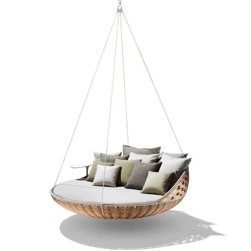 Outdoor Portable Rope Rocking Chair