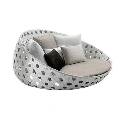  Rattan Patio Chaise Sun Lounger