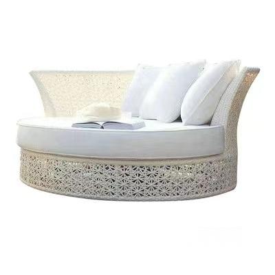 Wicker Round Daybed