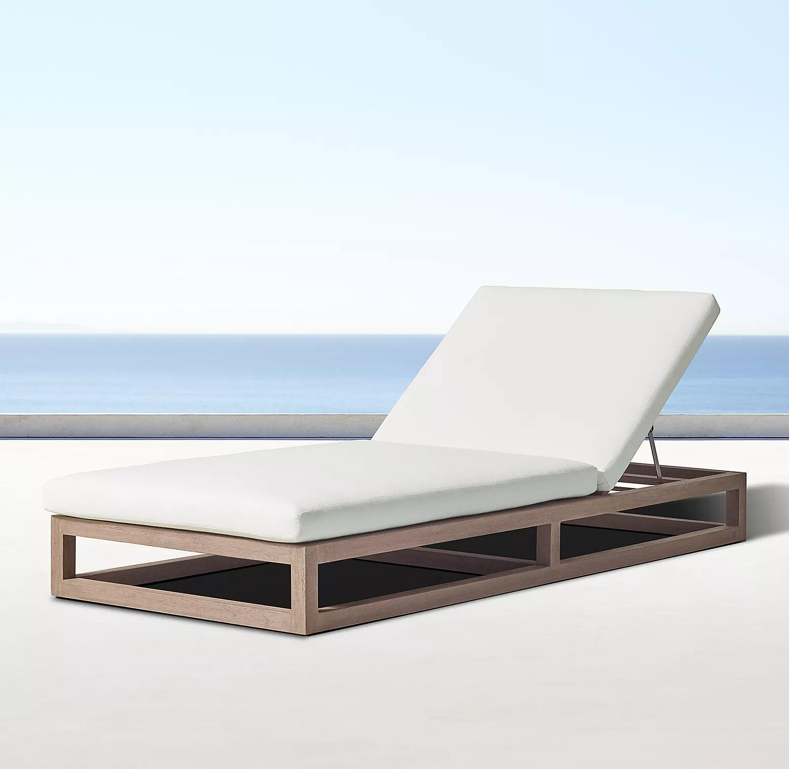 Outdoor teak patio sofa sets