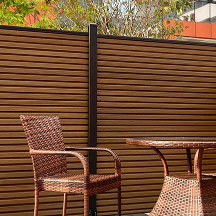Slat Wall Fence