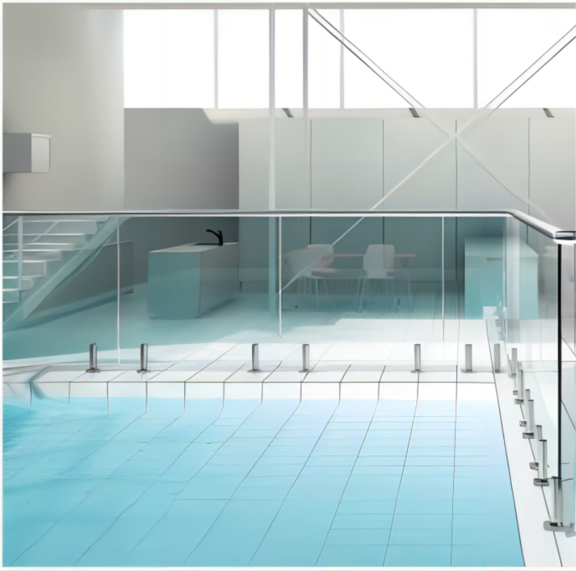 Frameless Tempered Glass Railing
