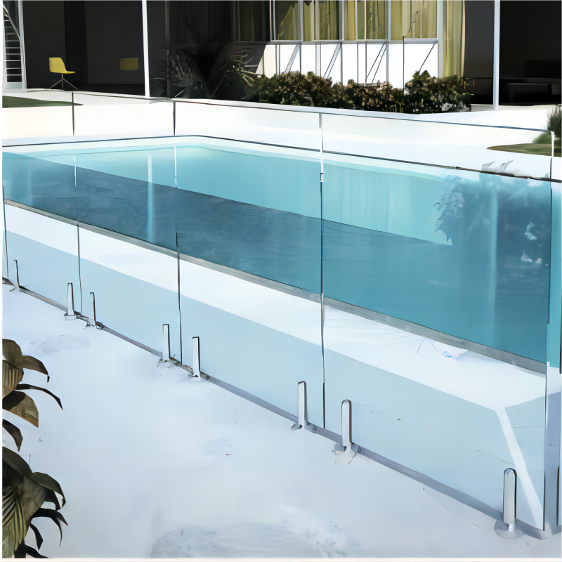 Stainless Steel Spigot Glass Railing 