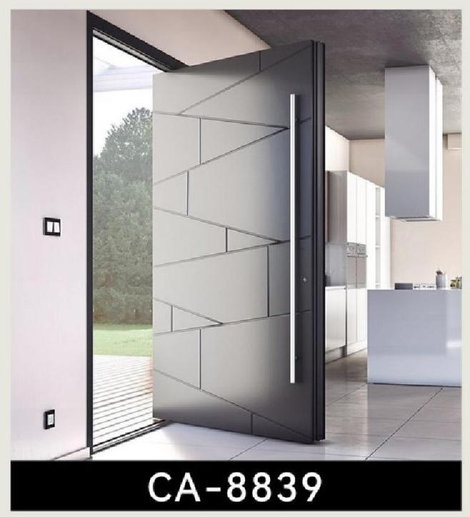 Stainless Steel Front Entrance Pivot Door